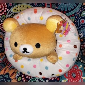 XL Rilakkuma Donut Plush Doll